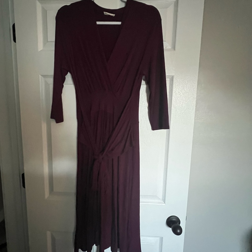 Purple Midi dress